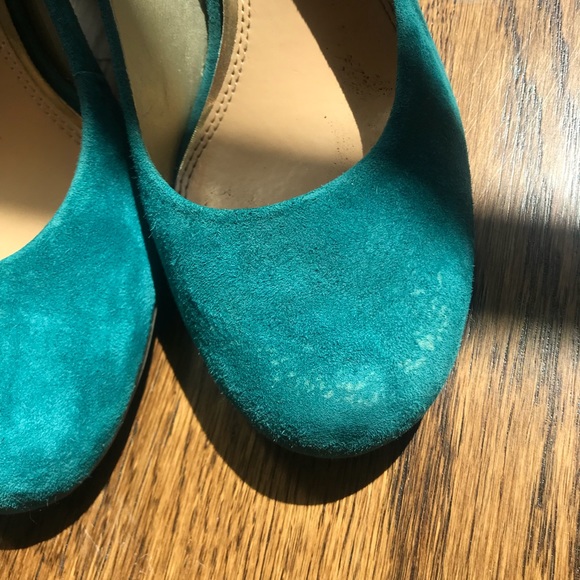 Jessica Simpson Teal Heels - Picture 4 of 4